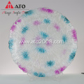 Wholesale Glass Big Plate Restaurant Kitchen Dessert Plate